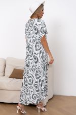 Платье Магия лета (полынь/белый) Р11-867/36 Nikol