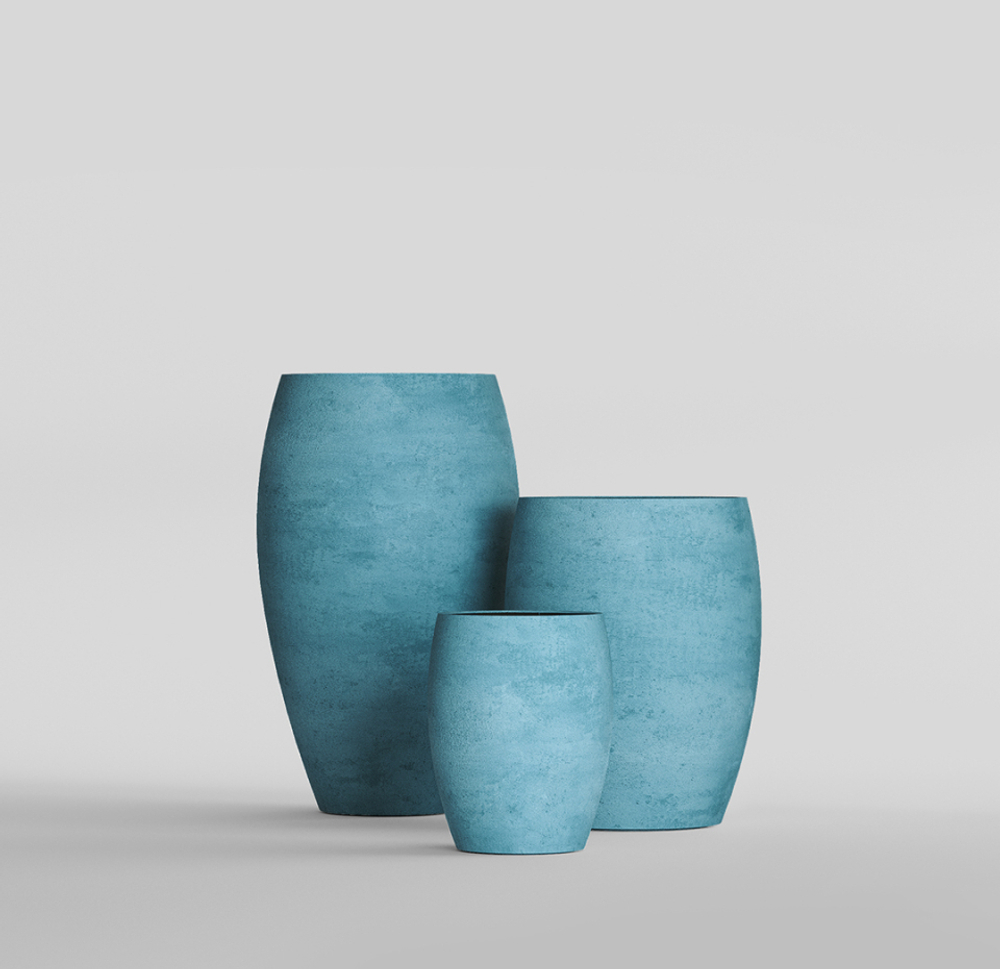 Кашпо, коллекция Color, форма OVAL