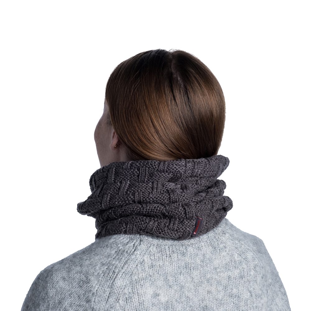 Шарф Buff Knitted & Fleece Neckwarmer Airon Grey Vigore (US:One size)