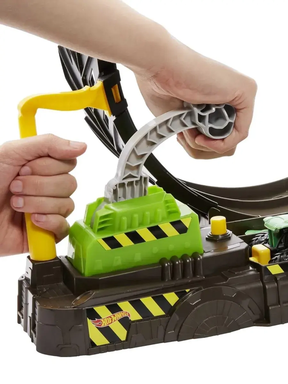 Автотрек Хот Вилс Монстр Трак Гоночный набор HBH70