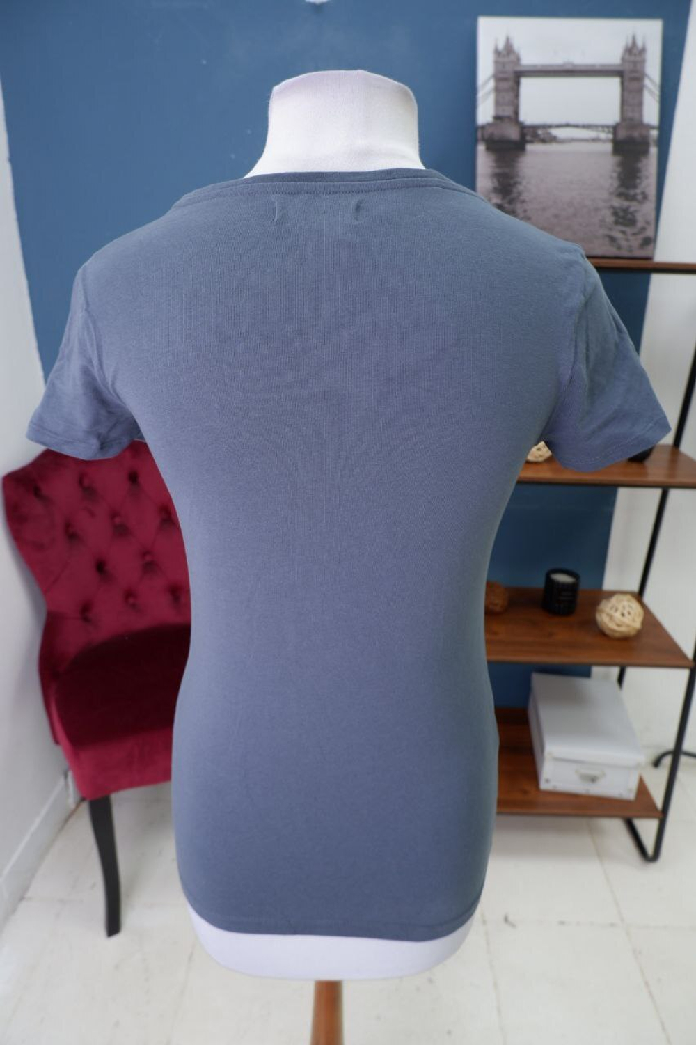 Футболка Sela одноцветная 44 размер