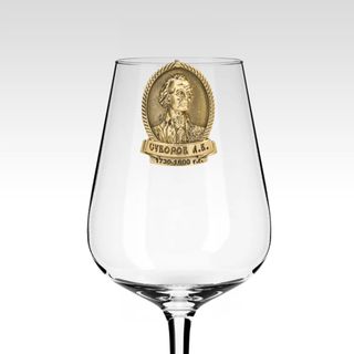 Украшение для бокала Изюминка "Знаменитые полководцы" - Суворов А.В.