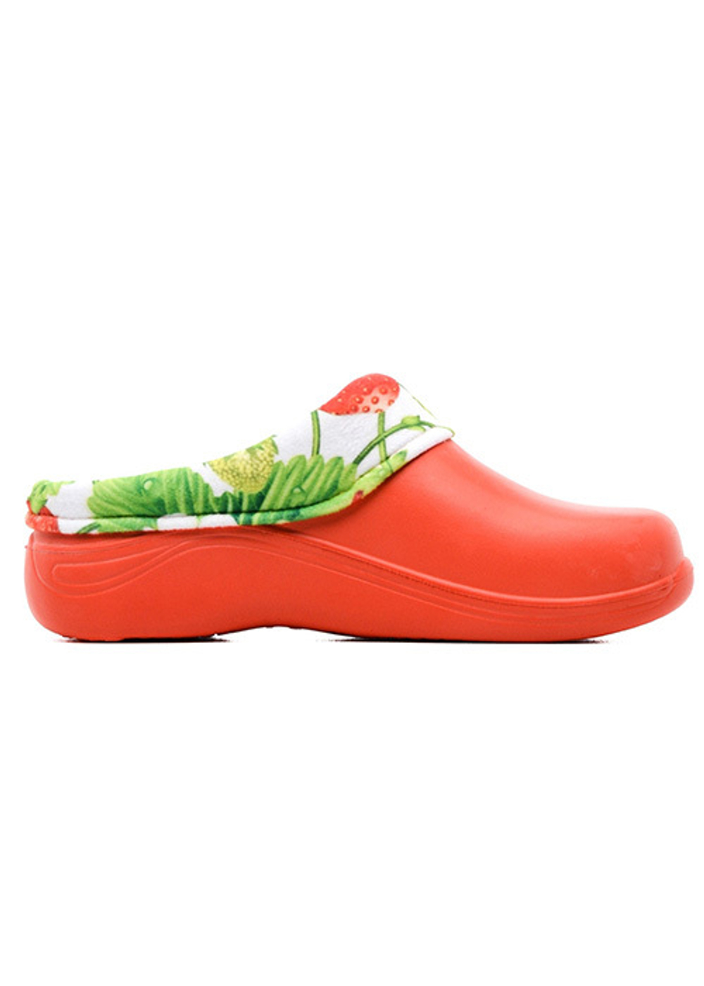 Галоши женские Kaury 211УФ, Коралл-овощи