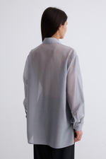 Рубашка Ветер из тенсела и хлопка