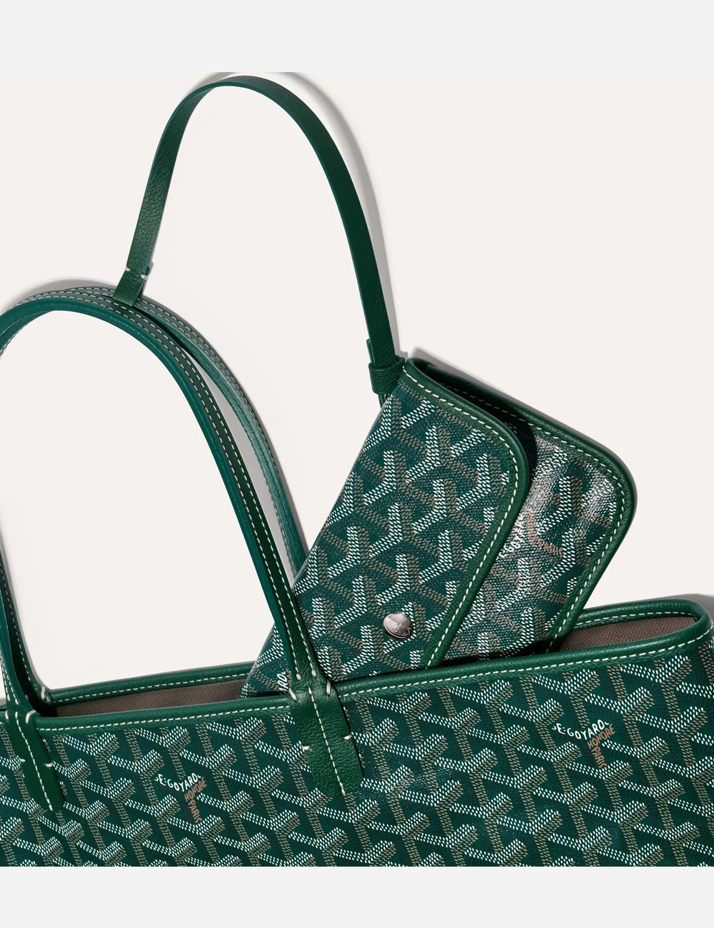 Goyard Saint Louis PM Bag "Green"