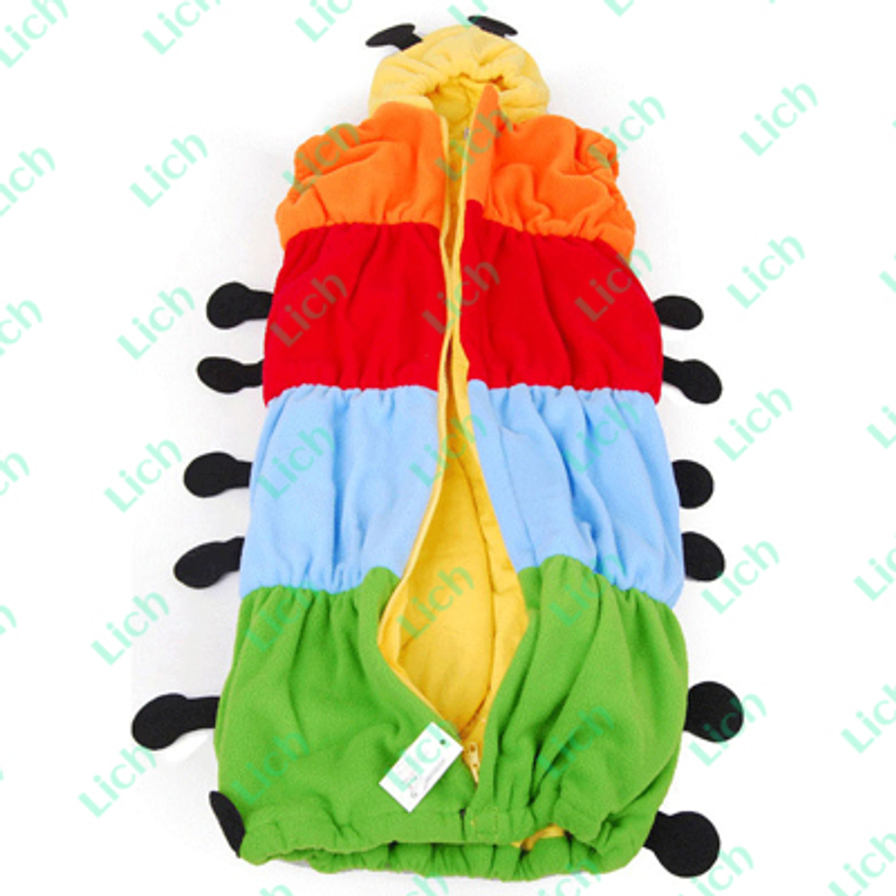 Конверт спальный для новорожденных в виде гусеницы