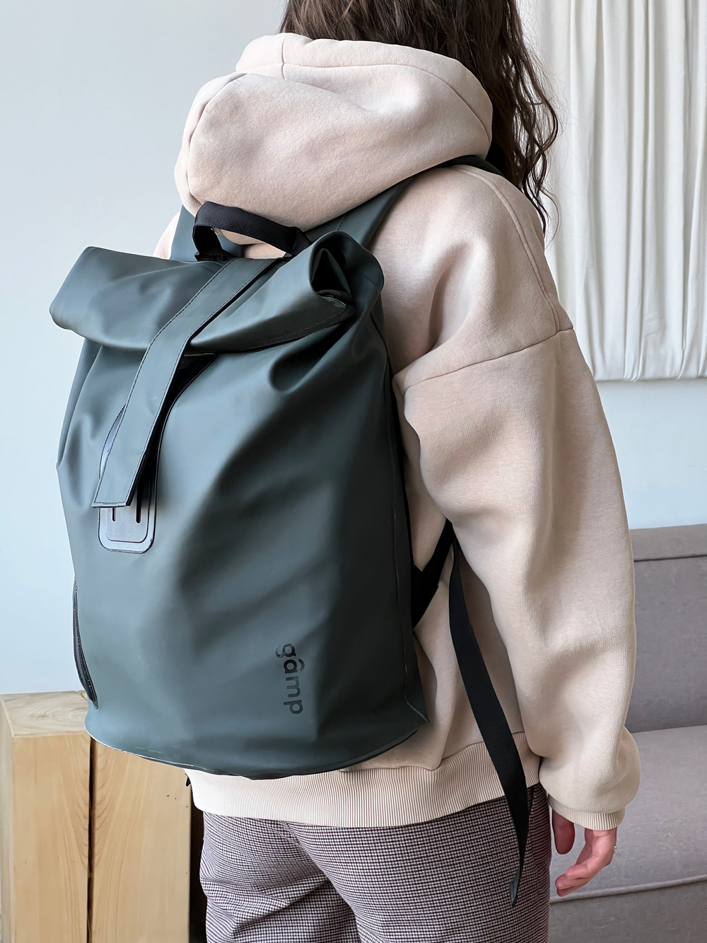 Рюкзак водонепроницаемый Amsterdam green 20l