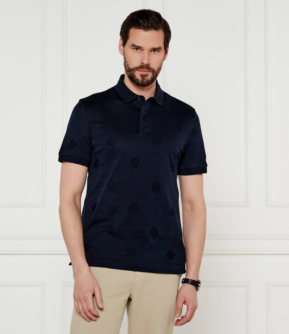 Поло C-Prout 109 BOSS BLACK - темно-синий(50532765)