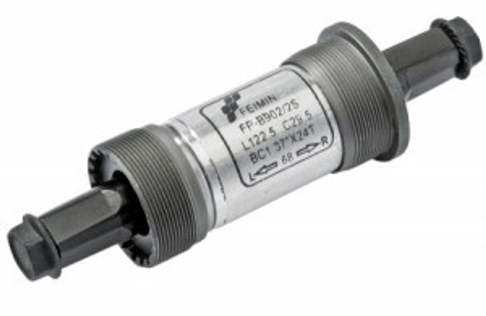 Катридж каретки FP-B902 шир.каретки 68мм, длина оси 122,5мм резьба 1,37"х24tpi крепление шатунов под