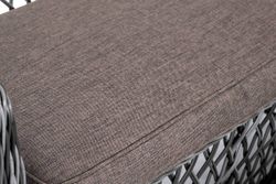 "Асти" лаунж-зона из искусственного ротанга на 4 персоны, цвет графит