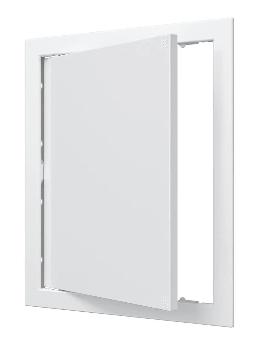 Люк ревизионный фланец 246х296 нажимной 268х318 пластик AURAMAX