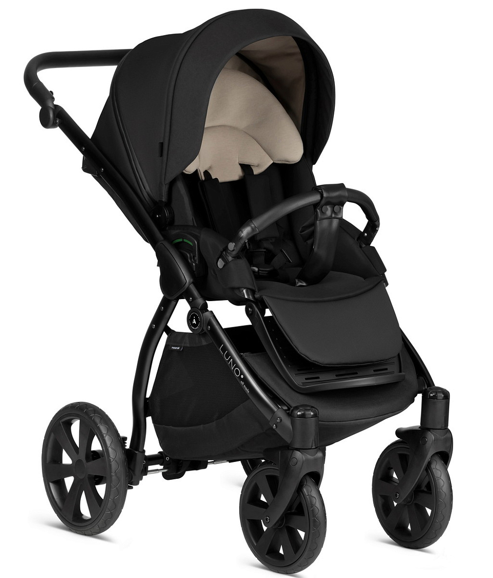 Детская коляска Noordi Luno All Trails 3 в 1 с автокреслом Terra Black 1012607 Midnight