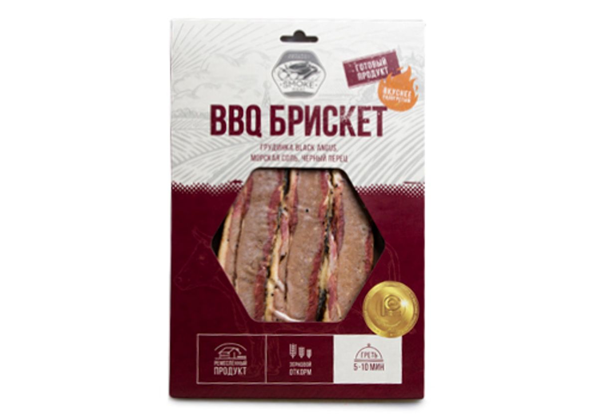 Брискет из говядины Black Angus BBQ~350г