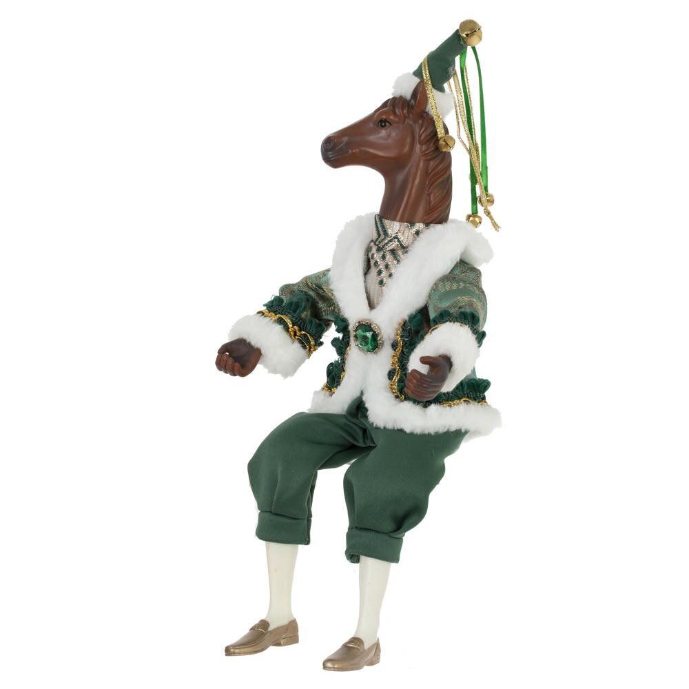 GAEM Игрушка набивная подвес "Лошадь", L17 W8 H36/22 см