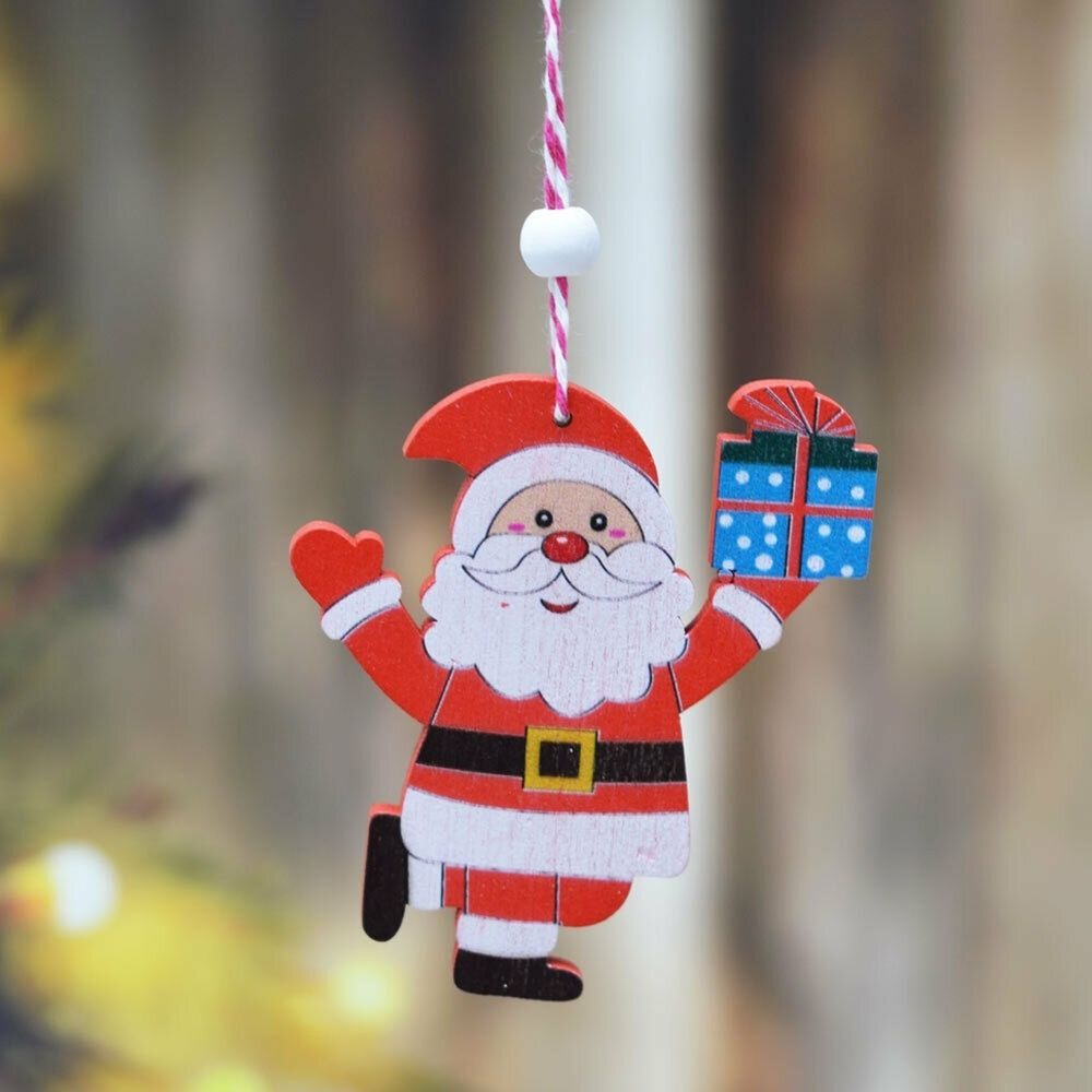 Украшение подвесное "Санта" 8,5см