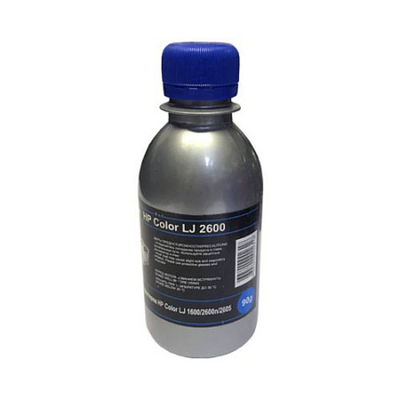 Тонер для HP Color LJ 1600/2600n/2605 (90гр, голубой, Polyester, TMC2600, IMEX) Silver ATM