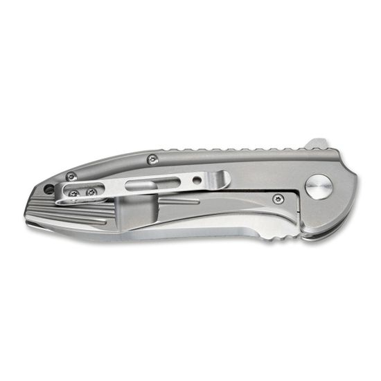 Складной нож Boker 01RY975 Quantum c клинком из стали 440A, рукоять Stainless Steel