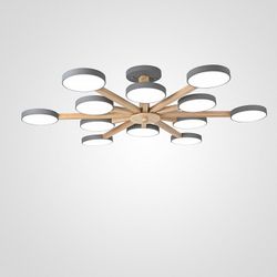 Люстра на штанге Imperiumloft TURNA Gray TURNA-B01