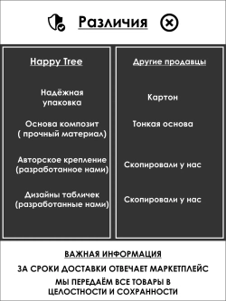 Адресная табличка на дом с объемными буквами