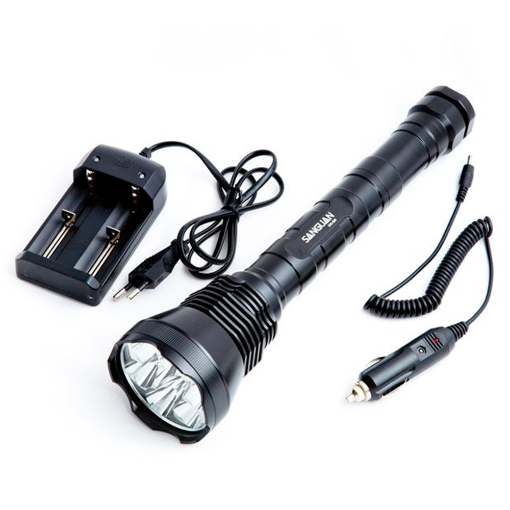 Светодиодный фонарь SANGUAN 3G-12K, CREE XM-L T6, 12000lm