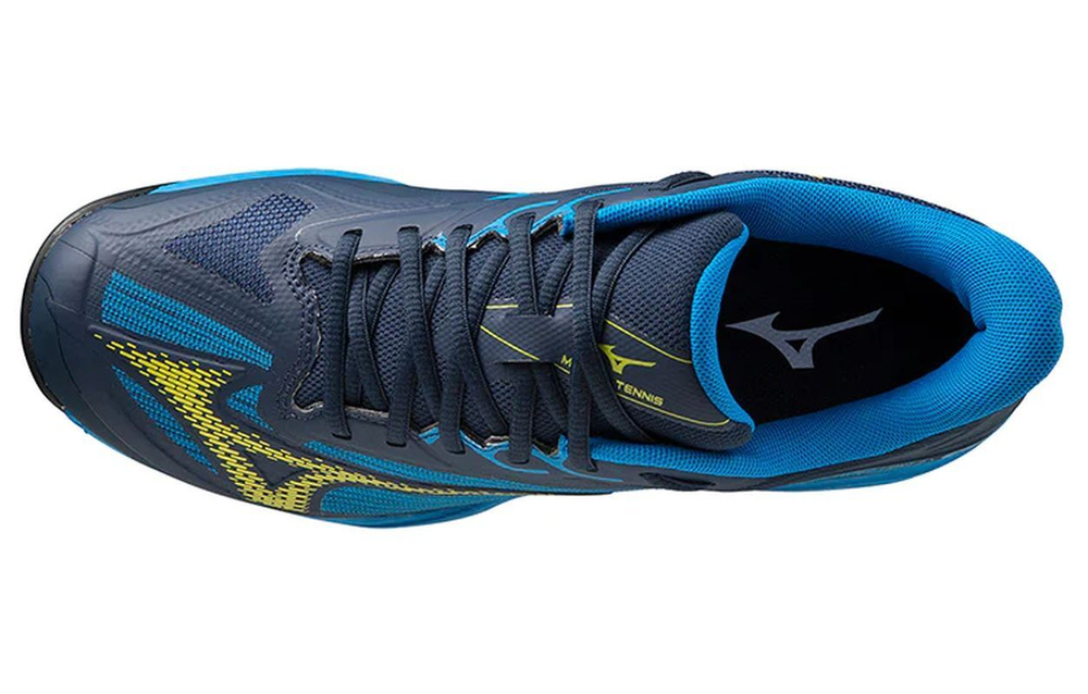 Мужские кроссовки теннисные Mizuno Wave Exceed Light 2 CC - небесный