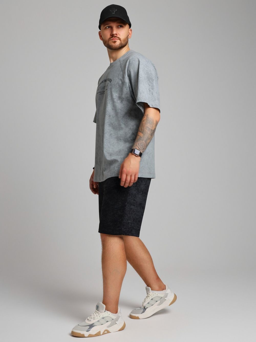 Фуфайка (футболка) мужская Сидней-5 Виотекс СЕРЫЙ