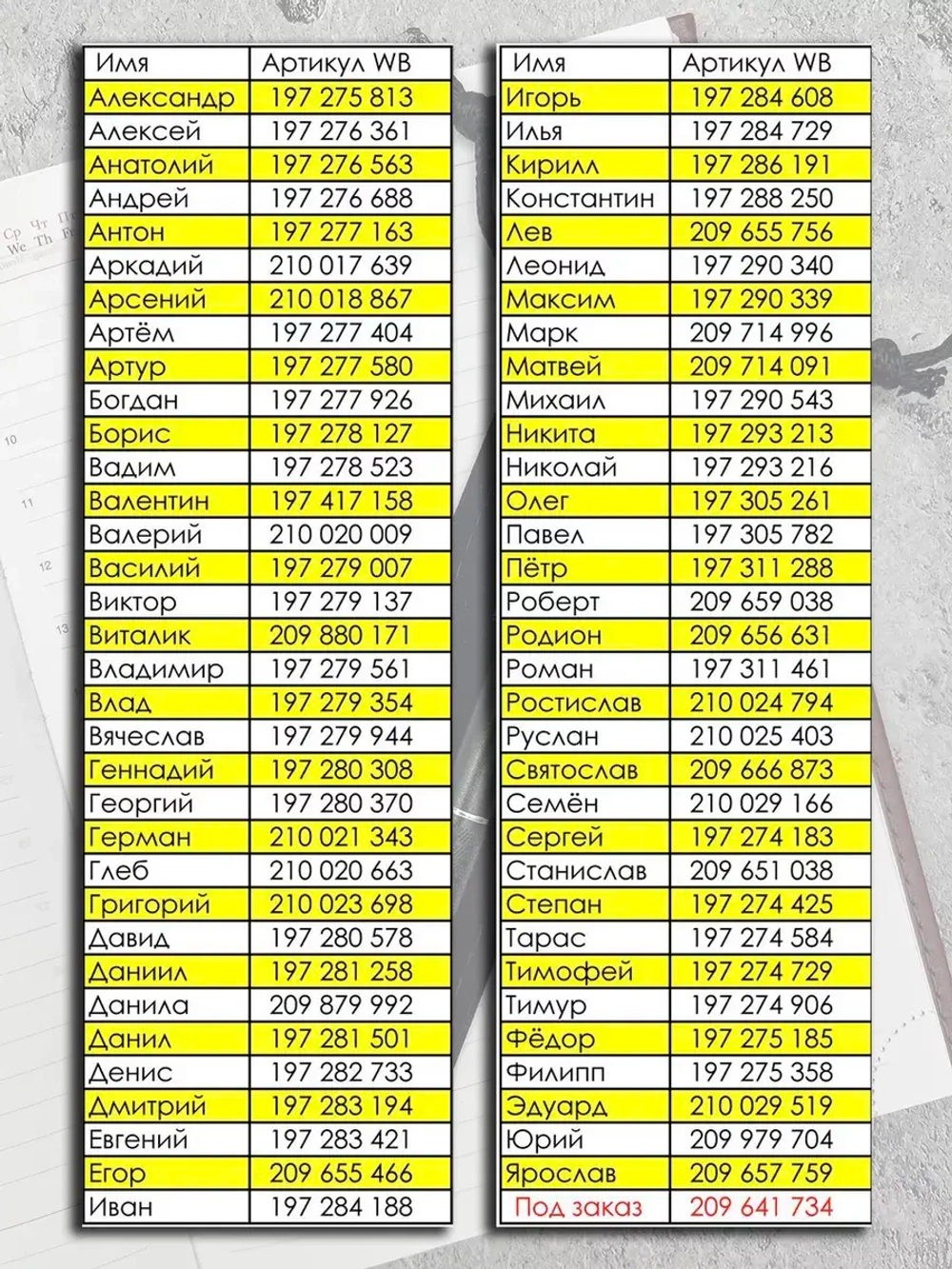 Ручка именная Павел в чехле