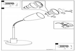 Настольная лампа офисная Eglo Fox 92873