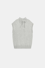 Жакет из трикотажа на шнурках - ZARA