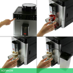 Кофемашина Melitta Caffeo F 531-101 серебристый (21547)