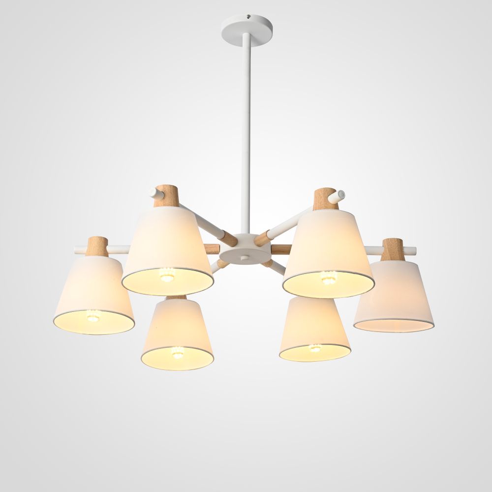 Люстра На Штанге Natura A White 6 By Imperiumloft