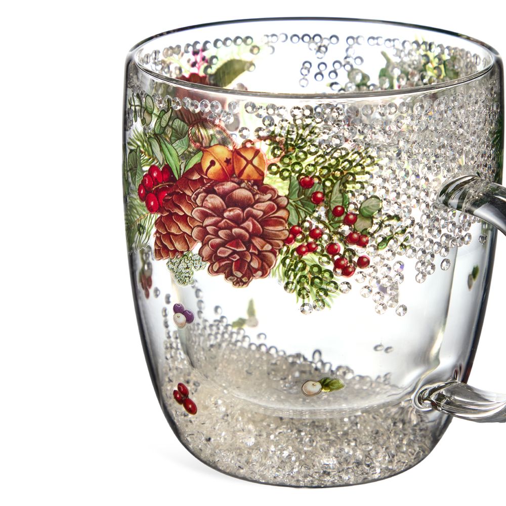 КРУЖКА С ДВОЙНЫМИ СТЕНКАМИ "CELEBRATION" 410 МЛ