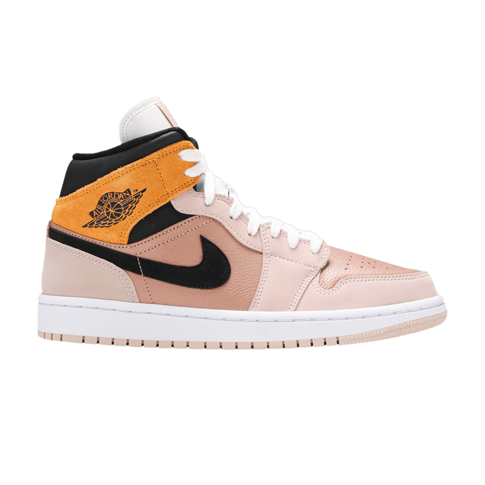 Кроссовки Jordan Air Jordan 1 Mid Se "Particle Beige" (Женская размерная сетка)
