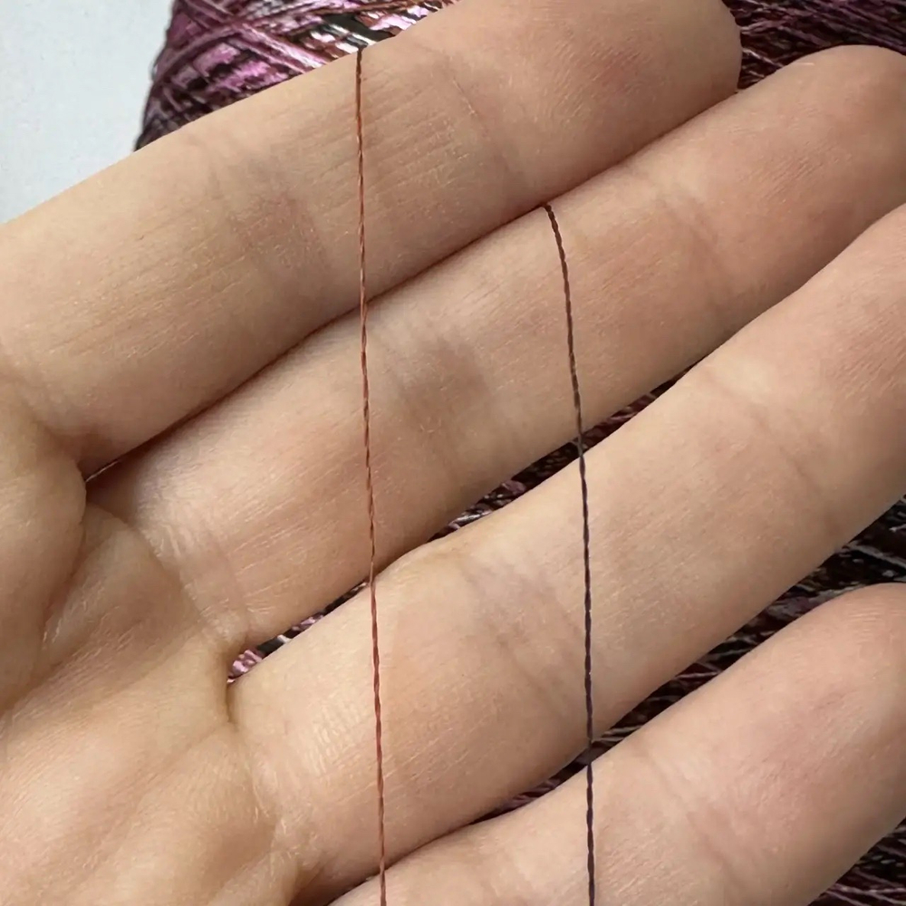 6436K - Missoni; 100% вискоза; 650м/100гр; col. 4069, цвет: розовый, фуксия, коричневый, черный