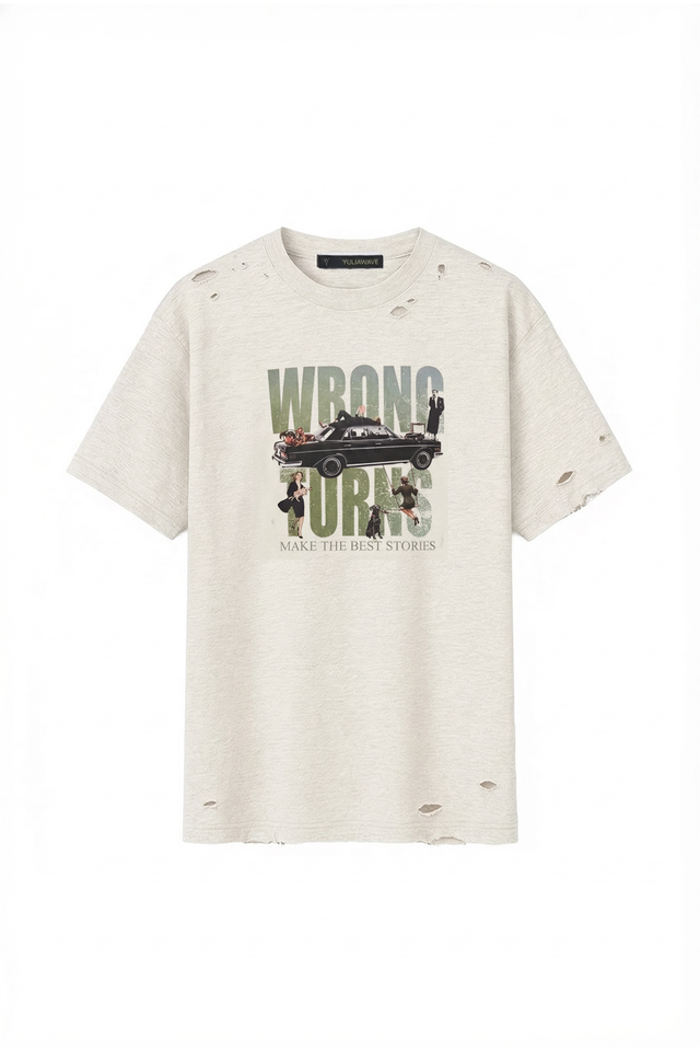 Футболка с принтом Wrong turns