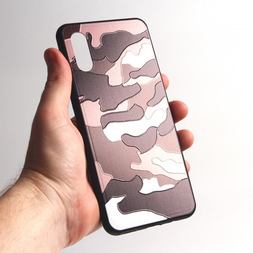 Чехол для Samsung Galaxy A02, Камуфляж, ТПУ, 012563