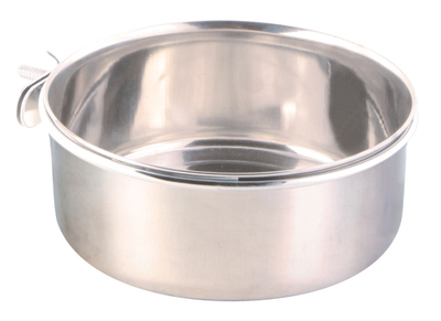 Миска для птиц Trixie Stainless Steel Bowl L, размер 14см.