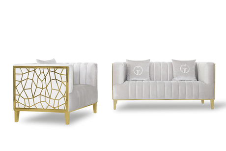 Кресло Garda Decor Basel 102AN-KRES-8681-SER