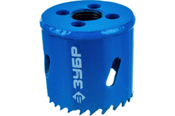 Биметаллическая коронка ЗУБР Эксперт 48 мм, быстрорежущая сталь 29531-048_z01