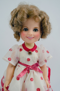 Винтажная кукла Шерли Темпел. Vintage Shirley Temple Doll - Ideal - Red Polka Dot Dress - 12"