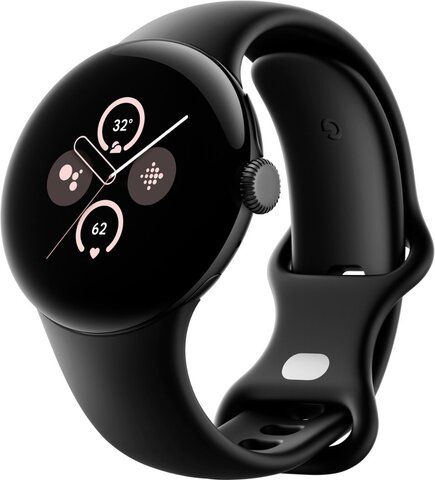 Умные часы Google Pixel Watch 2 41mm Wi-Fi + LTE (Matte Black/Obsidian)