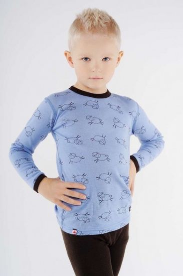 Термобелье однослойное детское Lopoma Easy Guard Girl Active 1236AB (рубашка+лосины)