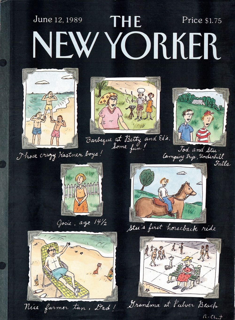 Журнал The New Yorker 12-06-1989, обложка