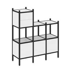 Лофт Прямой стеллаж VR.L-13  1278*446*1458