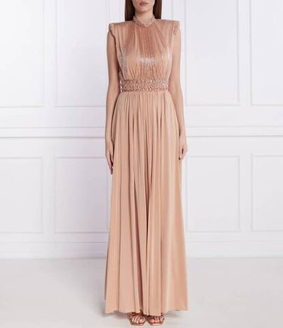 Платье Elisabetta Franchi - бежевый(AB47837E2)