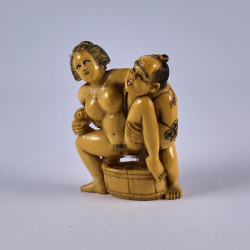Эротическая статуэтка нэцкэ Сексуальная пара