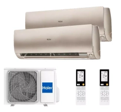 Мульти сплит-система Haier на 2 комнаты (20+35 кв.м.) FLEXIS Gold
