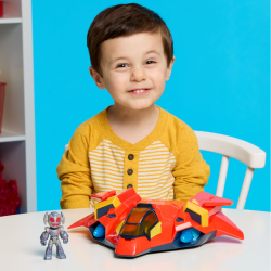Hasbro G1994 — Игровой набор «Самолёт Iron Jet» с бронёй и 2 фигурками Мстители G1994 — фото 13