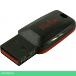 USB Flash-накопитель Netac U197 8Gb черный/красный (NT03U197N-008G-20BK)