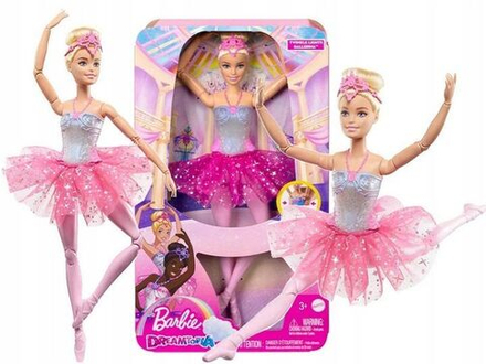 Кукла Mattel Barbie Dreamtopia Ballerina - Барби Балерина блондинка с волшебными огнями - Барби HLC25